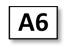 A6 105/148 mm (no scoring, single finished piece)