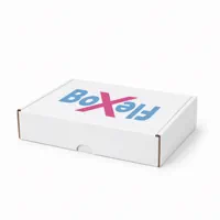 Die-cut box with thumb notch