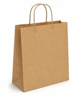 Bag with flat handle